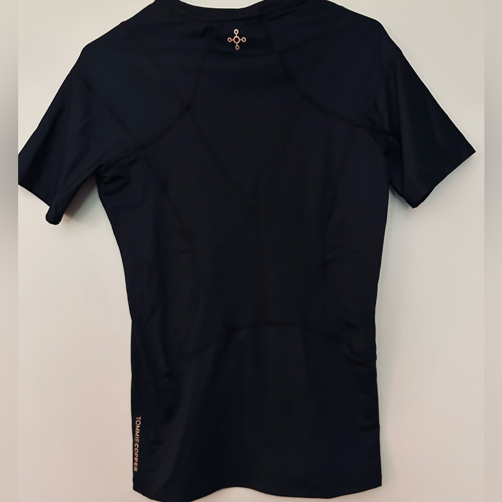 Tommie Copper compression support t-shirt. Gym, work, shoulder and back support.